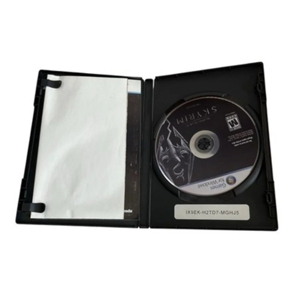 The Elder Scrolls V Skyrim PC DVD Game Windows Bethesda 2011 GOTY VG